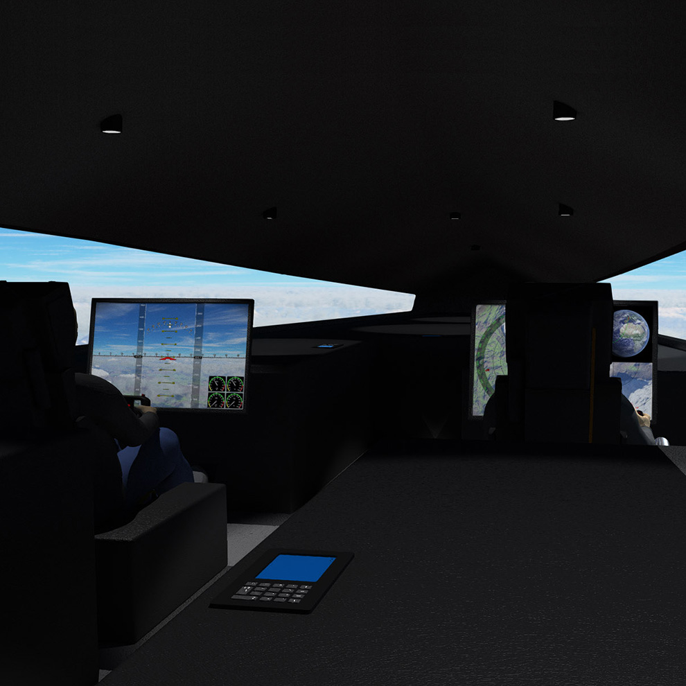 Spaceplane-cockpit